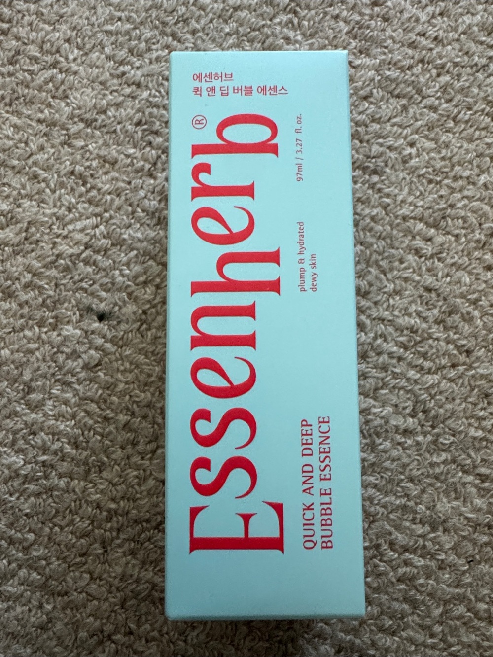 Essentials Mint Skincare Box with Pink Accent